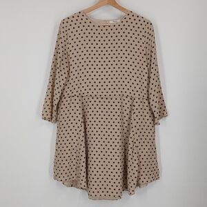 Madewell Silk Polka Dot Dress